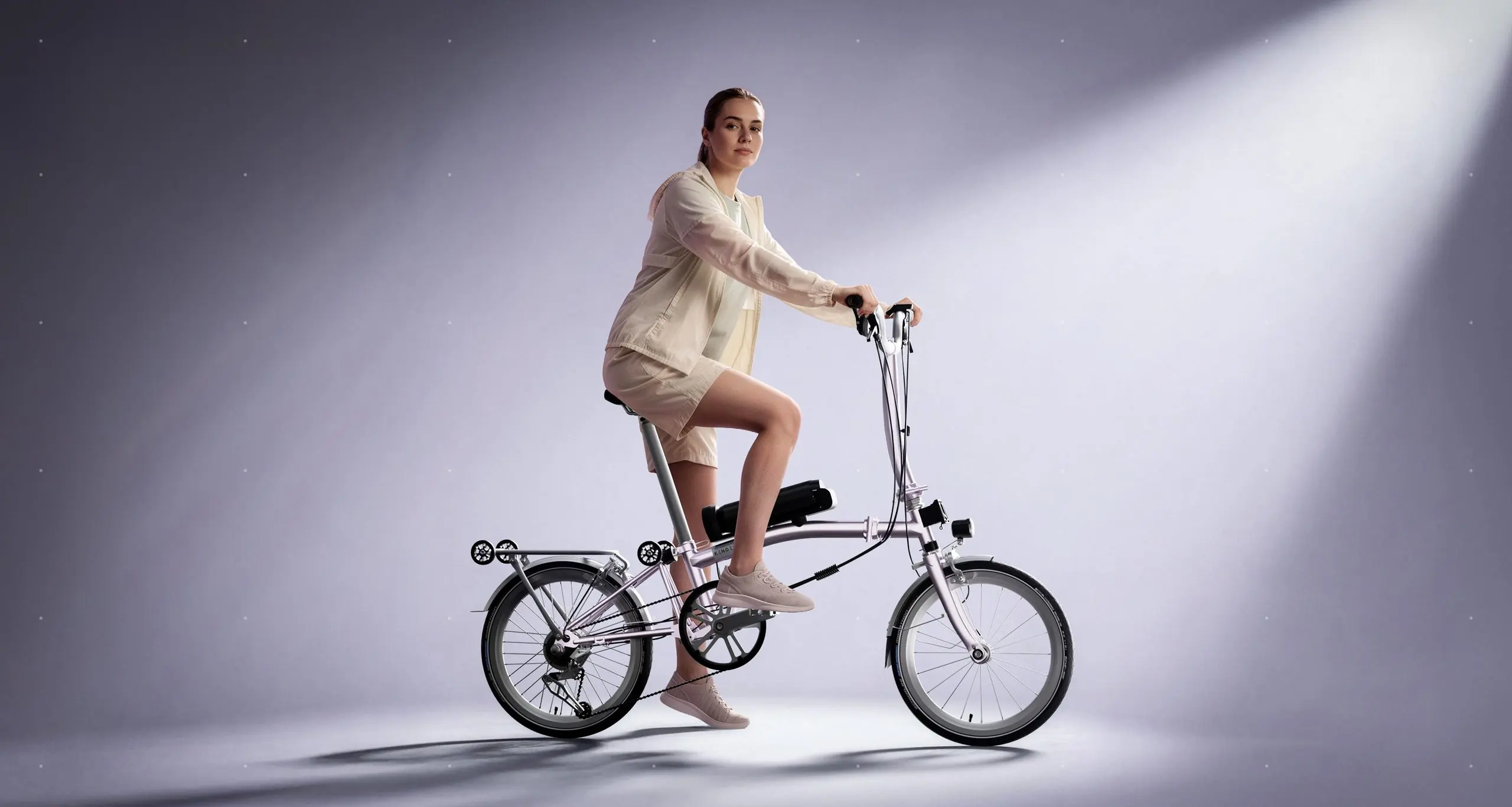KENOTU K10 智能电助力折叠车主视觉